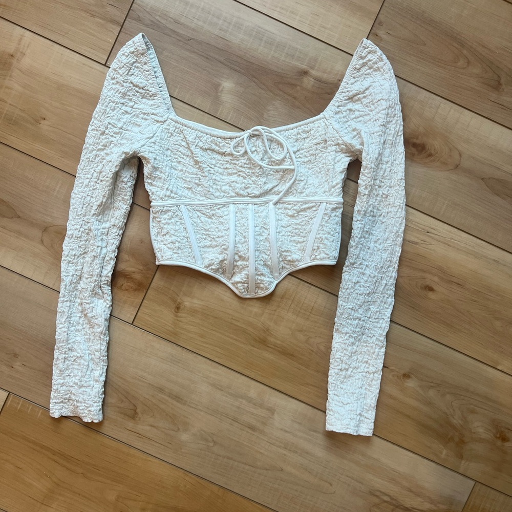 SABO  Textured Women's Top